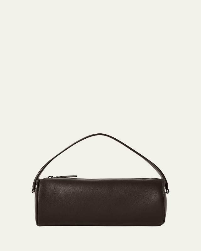 Round 90s Baguette in Nappa Leather